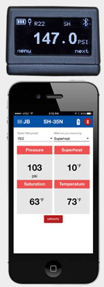 SH-35N Digital Pressure-Temperature Gauge