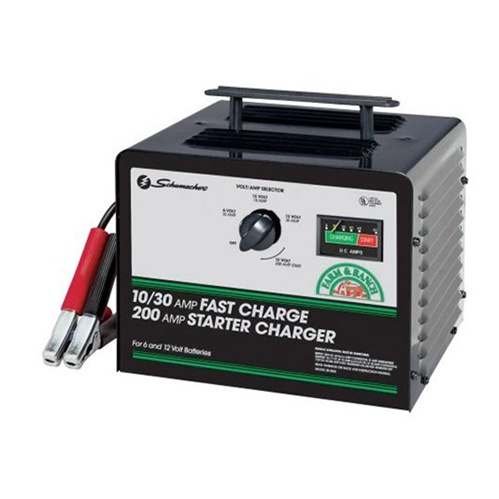 200/30/10 Amp 6/12 Volt Battery Charger with Engine Start (Schumacher 