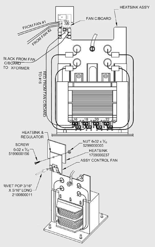2299001651 Schumacher Heatsink, Schumacher Battery Charger Wiring Diagram