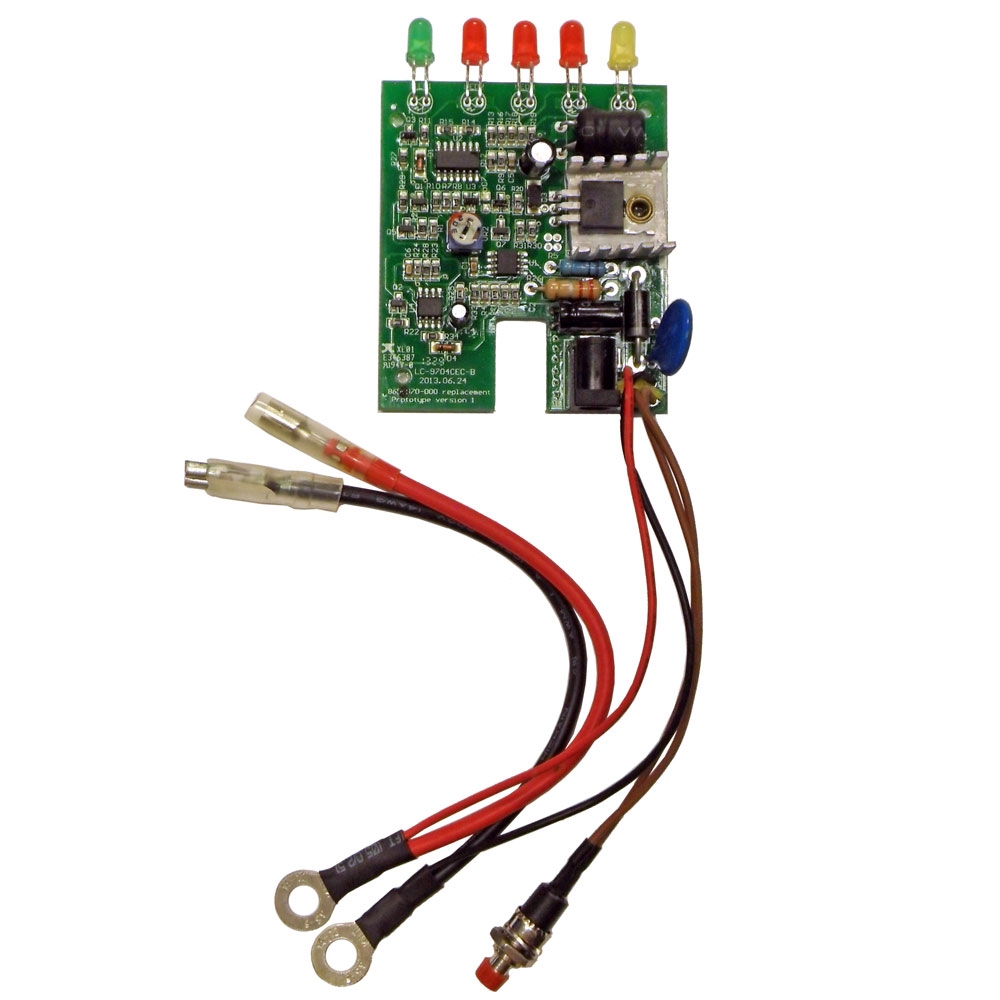865-970-666 Circuit Board With Battery Leads & Switch (Pin Jack