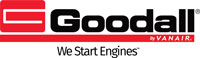 12-375 Goodall Start-All Standard Duty 400 Amp Plug - Plug Cable Clamp Set 20ft 4-gauge