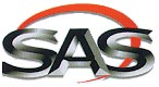 640-1909 SAS Safety Nitrile/Nylon Large Black /Black