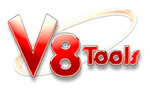 7412 V8 Hand Tools 12 Pc. 3/8” Dr. Metric Crowfoot Set
